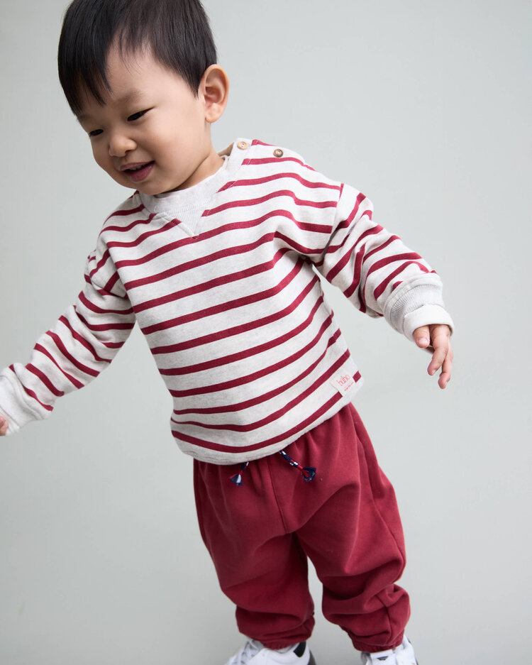 Búho Buho 62H 5371 SAILOR SWEATSHIRT CHERRY