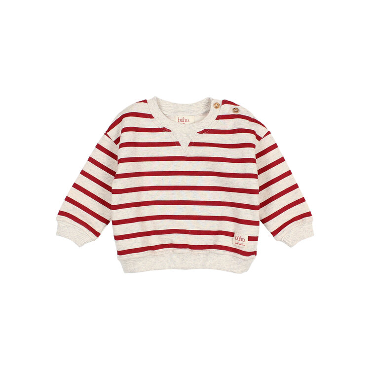 Búho Buho 62H 5371 SAILOR SWEATSHIRT CHERRY