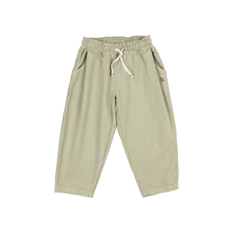Búho Buho 62H 5411 DRILL GIRLY PANTS GREEN TEA