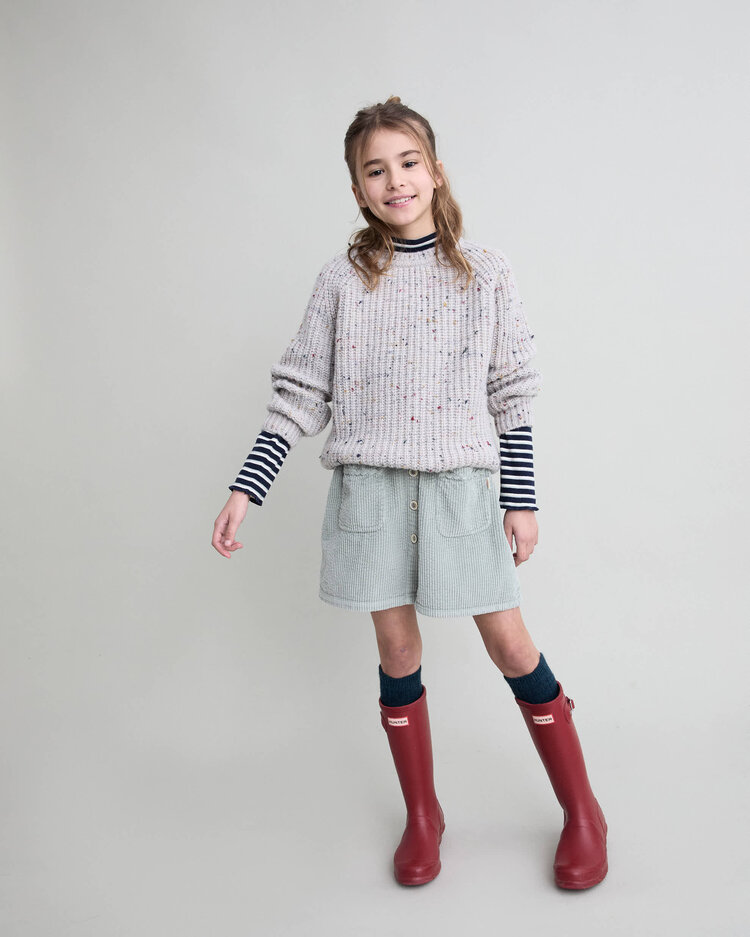 Búho Buho 62H 5416 BOTONATO JUMPER PEARL GREY