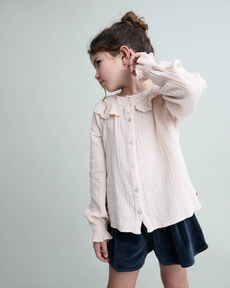Búho Buho 62H 5423 PLUMETI BLOUSE CREAM PINK