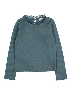 Búho Buho 62H 5426 RUFFLE T-SHIRT HARBOUR