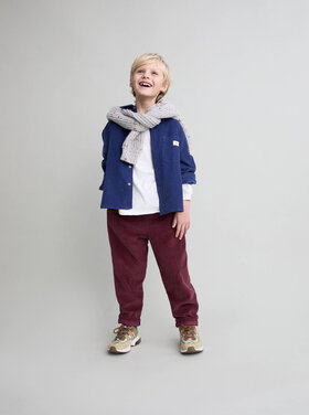 Búho Buho 62H 5444 SOFT VERLOUR SHIRT MARINE