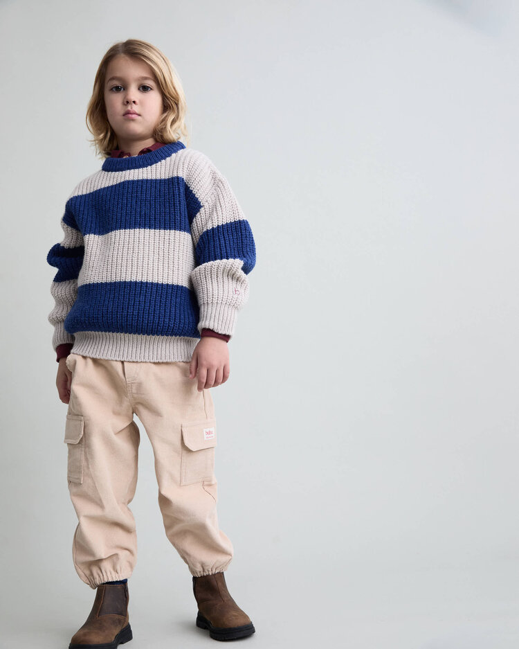 Búho Buho 62H 5459 STRIPES JUMPER MARINE