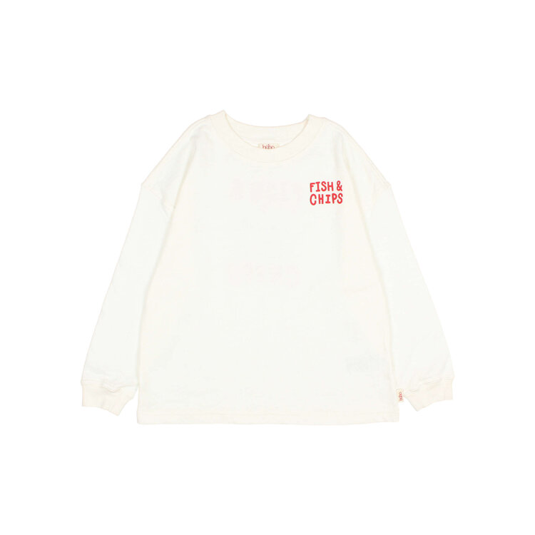 Búho Buho 62H 5482 CHIPS T-SHIRT OFF WHITE
