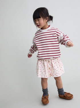 Búho Buho 62H 5483 GIRLY SAILOR SWEATSHIRT CHERRY