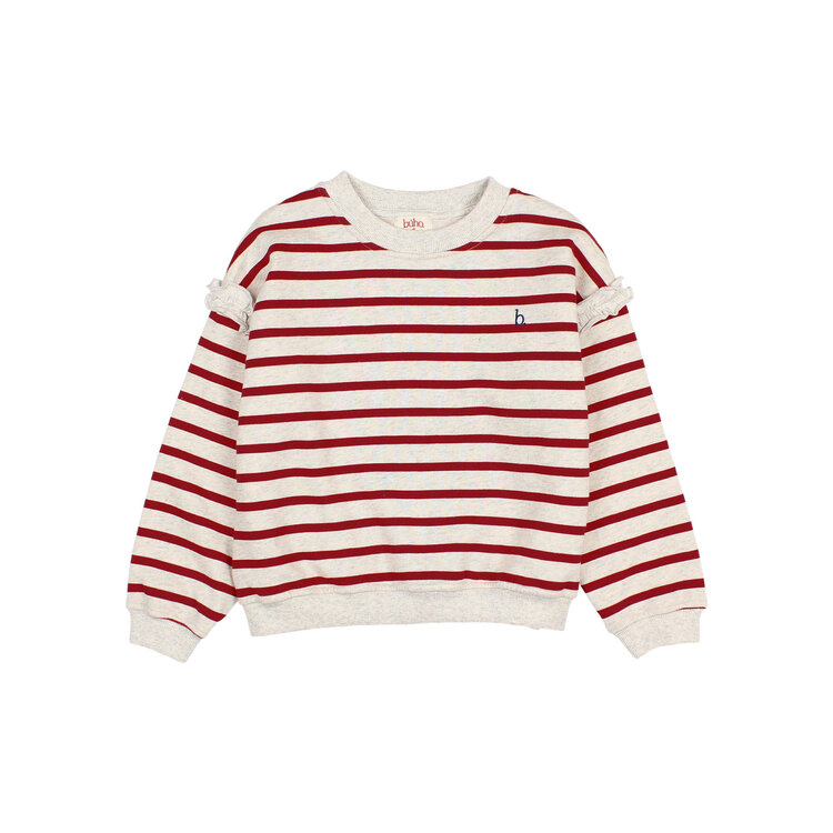 Búho Buho 62H 5483 GIRLY SAILOR SWEATSHIRT CHERRY
