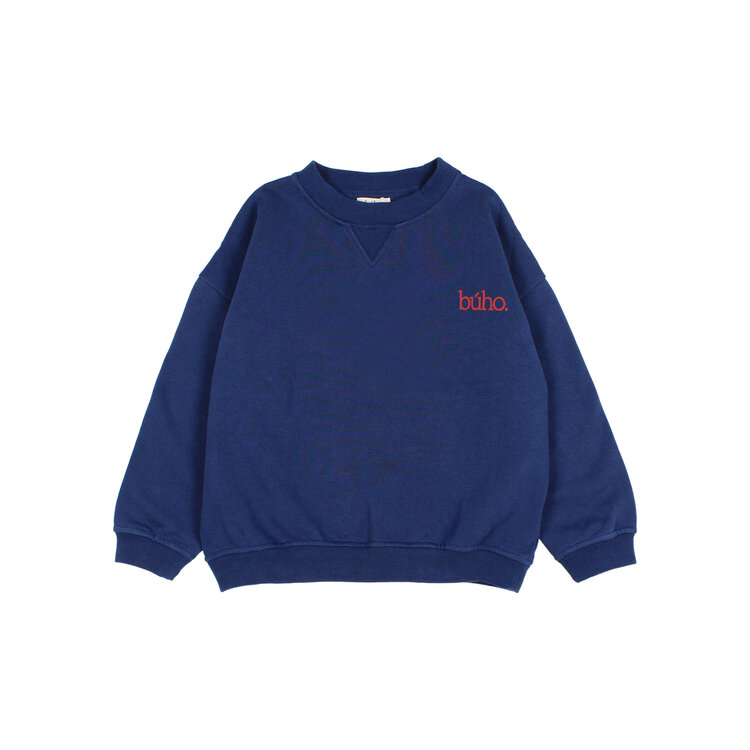 Búho Buho 62H 5486 FLEECE SWEATSHIRT MARINE