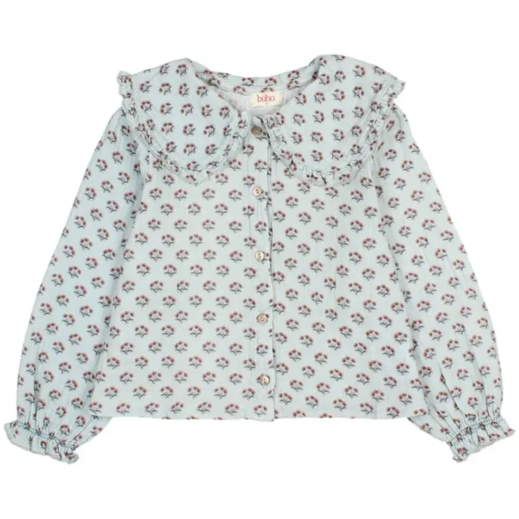 Búho Buho 62H 5429 CHIC BLOUSE EUCALYPTUS