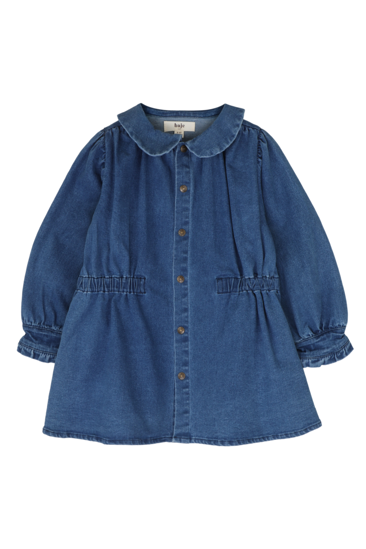 Baje Studio Baje 62H JURK BELLEA BLUE DENIM 00044