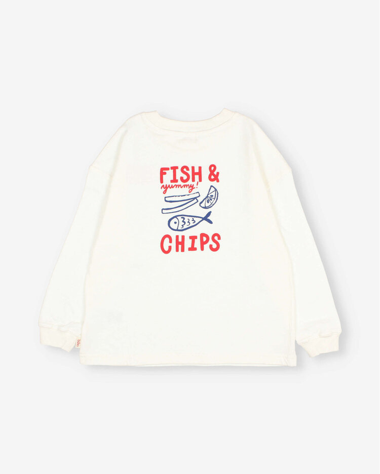 Búho Buho 62H 5482 CHIPS T-SHIRT OFF WHITE