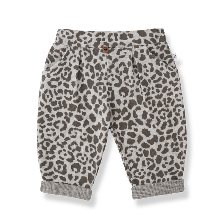 1+ in the family 1+ in the family 62H ROMA PANTS DARK-TAUPE