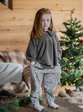 1+ in the family 1+ in the family 62H ROMA PANTS DARK-TAUPE