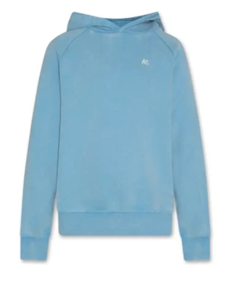 Ao76 AO 62H Lenny Hoodie Logo sky blue 226-2146-331