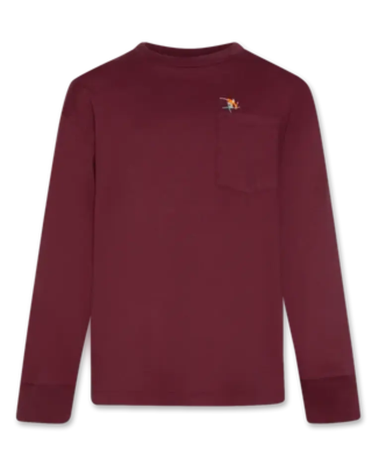 Ao76 AO 62H Finley T-shirt Flip bordeaux 226-2070-212
