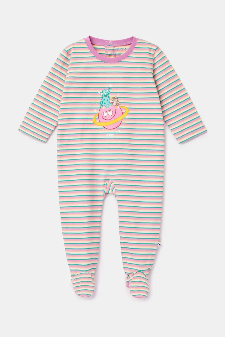 Woody WOODY 62H KRUIPPAKJE MULTICOLOR STREEP 906
