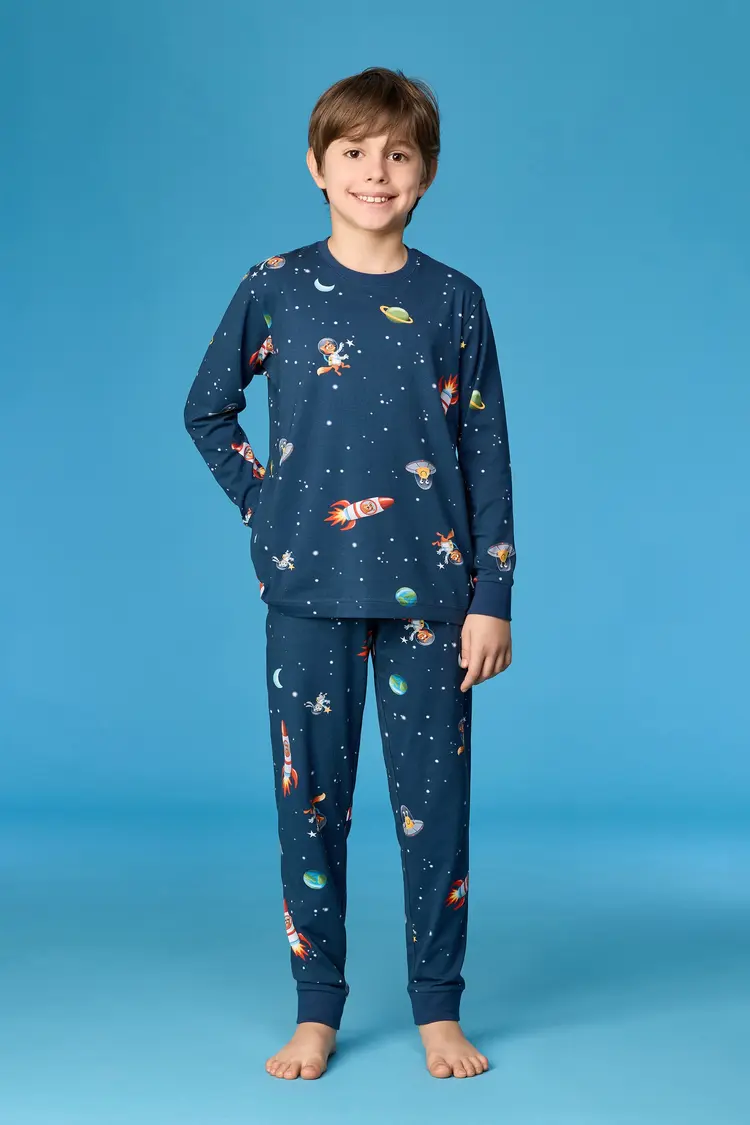 Woody WOODY 62H JONGENS GALAXY ALLOVERPRINT