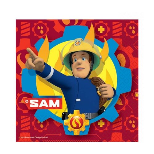 Brandweerman sam servetten Brandweerman sam servetten