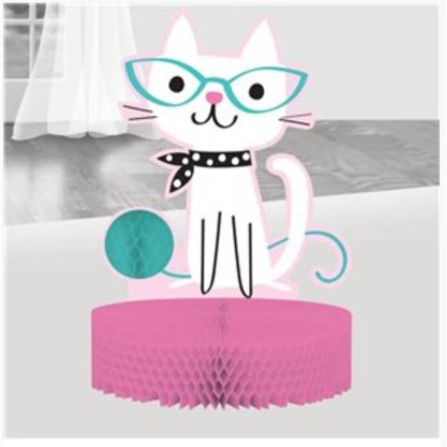 Purr-fect kat tafel versiering