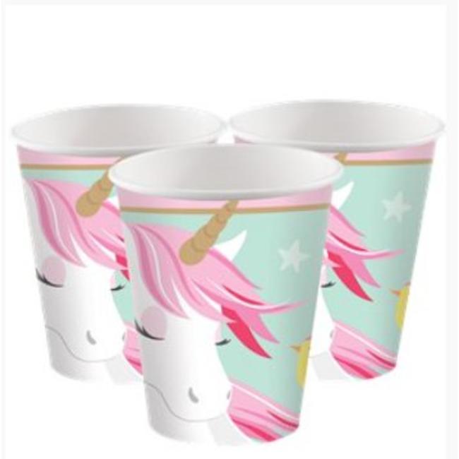 Unicorn bekers mint