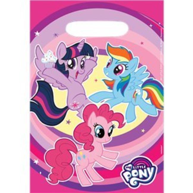 Amscan  My little pony snoepzakjes roze