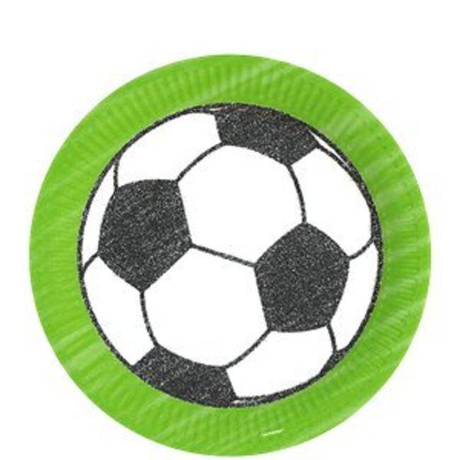 Feestartikelen Voetbal borden groen