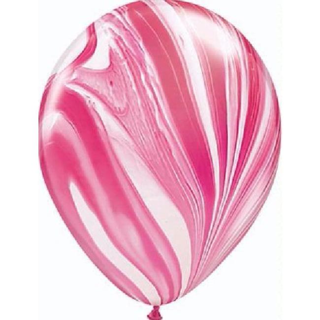 Marble ballonnen roze