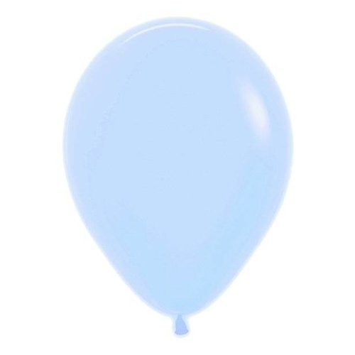 Amscan Pastel blauw mat ballonnen Amscan Pastel blauw mat ballonnen