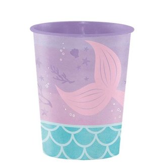 Creative Party  Mermaid shine traktatie beker