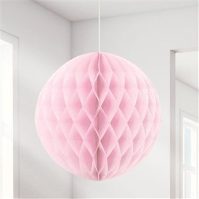 Feestartikelen Honeycomb pastel roze