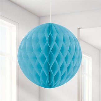 Feestartikelen Licht blauwe honeycomb