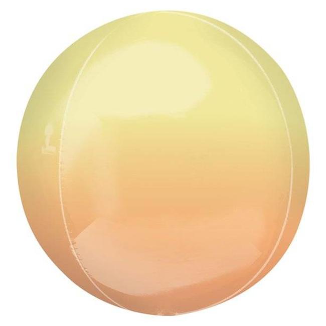 Feestartikelen ORBZ ballon ombre geel - peach