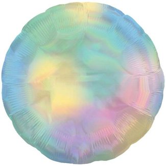 Feestartikelen Pastel iridescent ballon