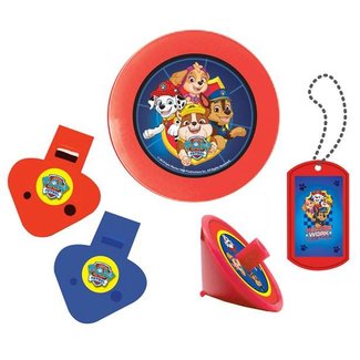 Feestartikelen Paw patrol snoepzak cadeautjes blauw