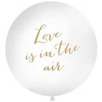 J-style-deco.nl Love is in the air XL ballon wit