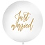 J-style-deco.nl Just married XL ballon