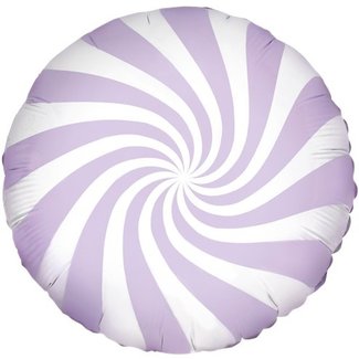 J-style-deco.nl Candy swirl lila ballon