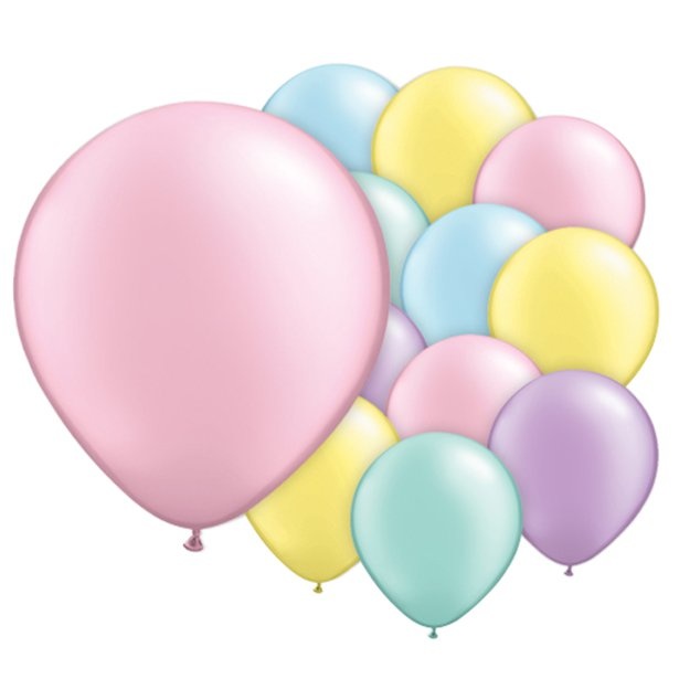 pastel ballonnen