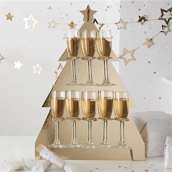 Kerst metallic feestartikelen 