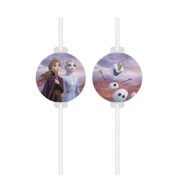 Disney speelgoed en feestartikelen Frozen 2 rietjes