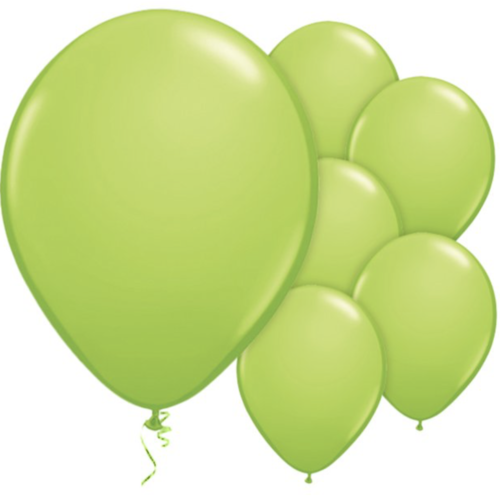 Lime groen ballonnen M Lime groen ballonnen M