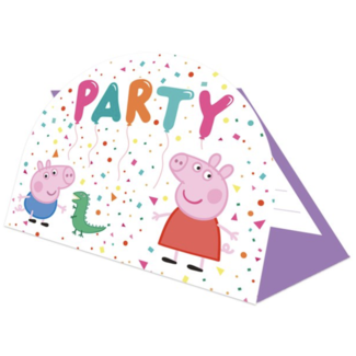 J-style-deco.nl Peppa pig uitnodigingen