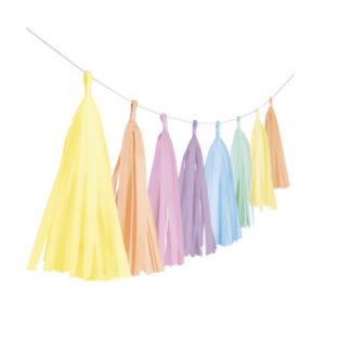 Amscan  Pastel tassel garland