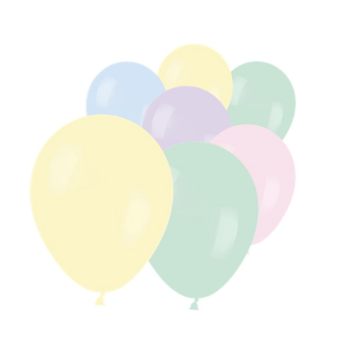 Pastel mat ballonnen mini Pastel mat ballonnen mini