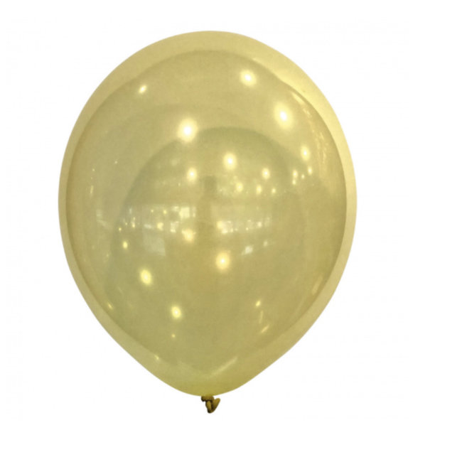 Amscan  Geel metallic ballonnen mini
