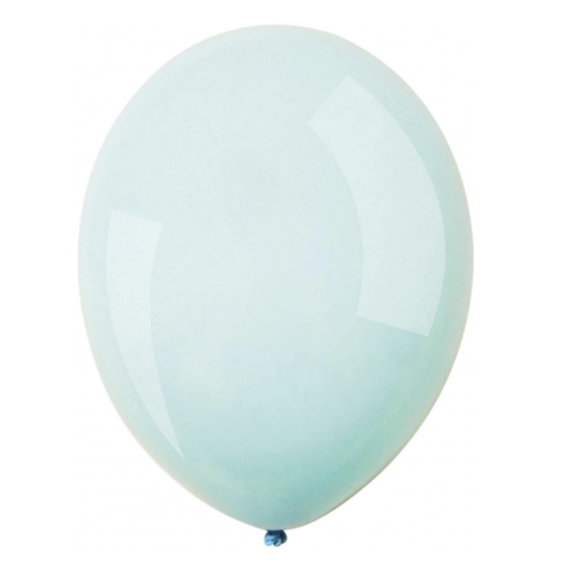 Amscan  Macaron ballonnen mint blauw