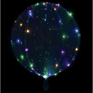 Feestartikelen LED ballon Crystal clearz Multi kleur