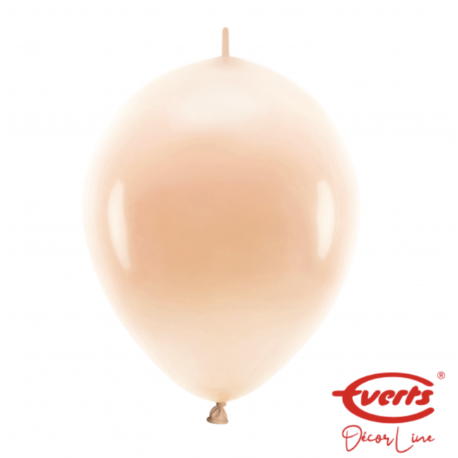 Feestartikelen Rosé goud decor pearl metallic ballonnen