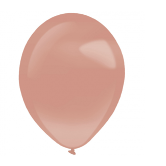 Amscan  Ballonnen rosé goud parel mini