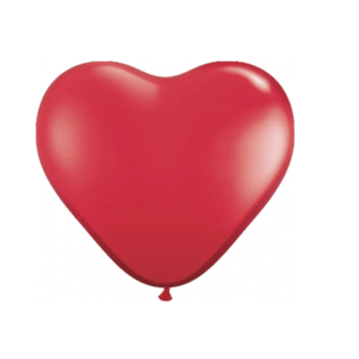 Folat  Hart ballon rood